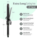 MVK20 Curling Iron - Clipped, Extra Long