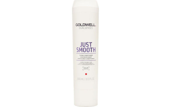 Goldwell Dual Senses Just Smooth Conditioner Provide manageability and Frizz Control with an outstanding soft hair and feel and brilliant shine.