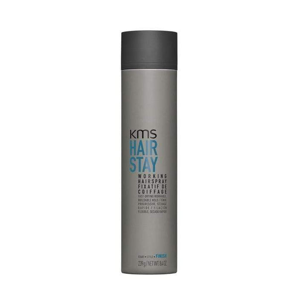 KMS Hair Stay Working Spray A Dry Spray with a touchable, movable finish for a creative finish
