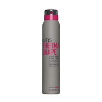 KMS Therma Shape 2 in 1 Spray Shape with hot tools and use as a finishing spray for extra hold and shine