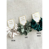 Silk Satin Soft Scrunchie - Assorted colours