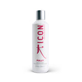 I.C.O.N Fully Volumizing Shampoo A gluten- free antioxidant shampoo filled with fruit extracts to fight free radicals.  Aloe increases moisture and rice proteins plump up the hair, giving maximum body.  
