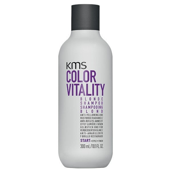 KMS Colour Vitality Shampoo Prevents Colour from fading and restores radiance.